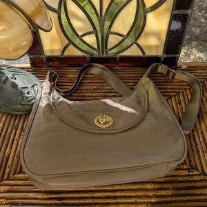 Baggallini Oslo Small Nylon Hobo Shoulder Handbag in Portobello